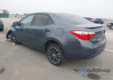 2014 Toyota Corolla S Plus из США, поврежденный, VIN 2T1BURHE0EC225341